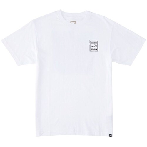 Textil Homem T-Shirt mangas curtas DC Shoes Heikkila Branco
