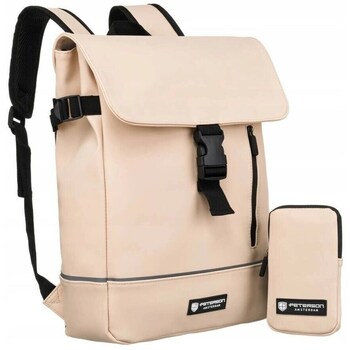Malas Mochila Peterson PTNEB9771876 Bege
