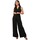 Textil Mulher Macacões/ Jardineiras La Modeuse 71038_P166525 Preto
