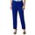 Textil Mulher Calças Persona REGGINA Azul