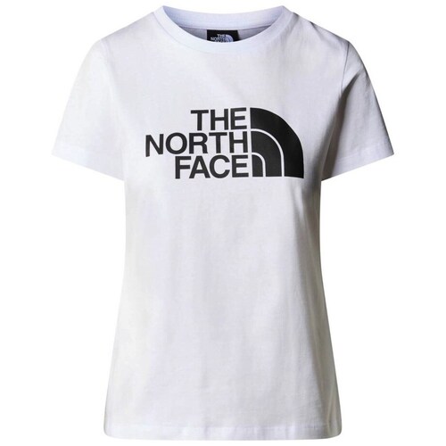 Textil Mulher T-Shirt mangas curtas The North Face Easy Branco