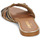 Sapatos Mulher Chinelos JB Martin AILEEN Zebra / Nappa / Camel