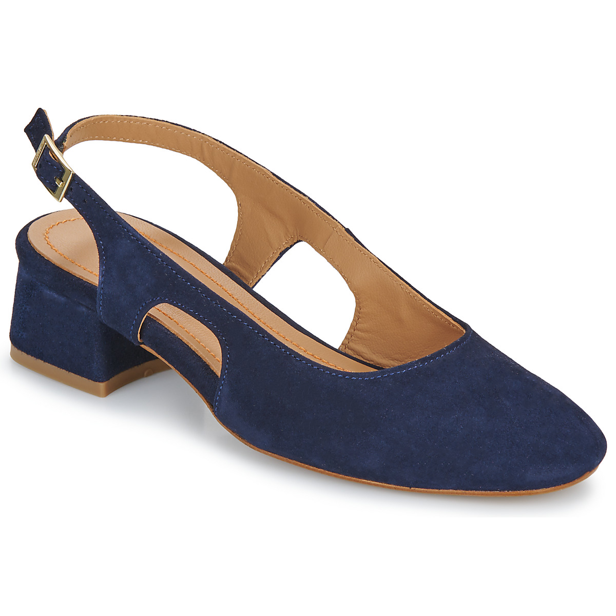 Sapatos Mulher Escarpim JB Martin VICOLA Veludo / Marinho