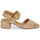Sapatos Mulher Sandálias JB Martin MINDY Veludo / Bege