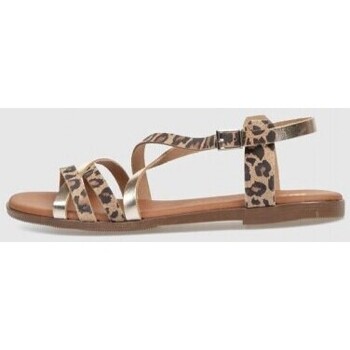 Sapatos Mulher Sandálias Kamome SANDALIA  FATHIYA LEOPARDO Multicolor