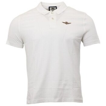 Textil Homem T-Shirt mangas curtas Aeronautica Militare PO1780J59373062 Branco