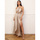 Textil Mulher Vestidos La Modeuse 71183_P167102 Ouro