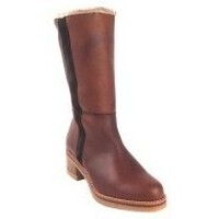 Sapatos Mulher Multi-desportos Baerchi Bota feminina de couro  60302 Castanho