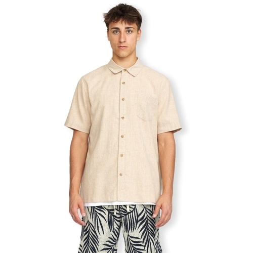 Rvlt Revolution Camisa Loose S/S - Orange Bege