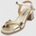 Sapatos Mulher Sandálias Kamome SANDALIA  MATTIE PLATINO Prata