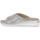 Sapatos Mulher Chinelos Emanuela 3500 ARGENTO Cinza
