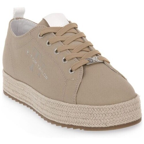 Sapatos Mulher Sapatilhas Tom Tailor 7490050003BEIGE Bege