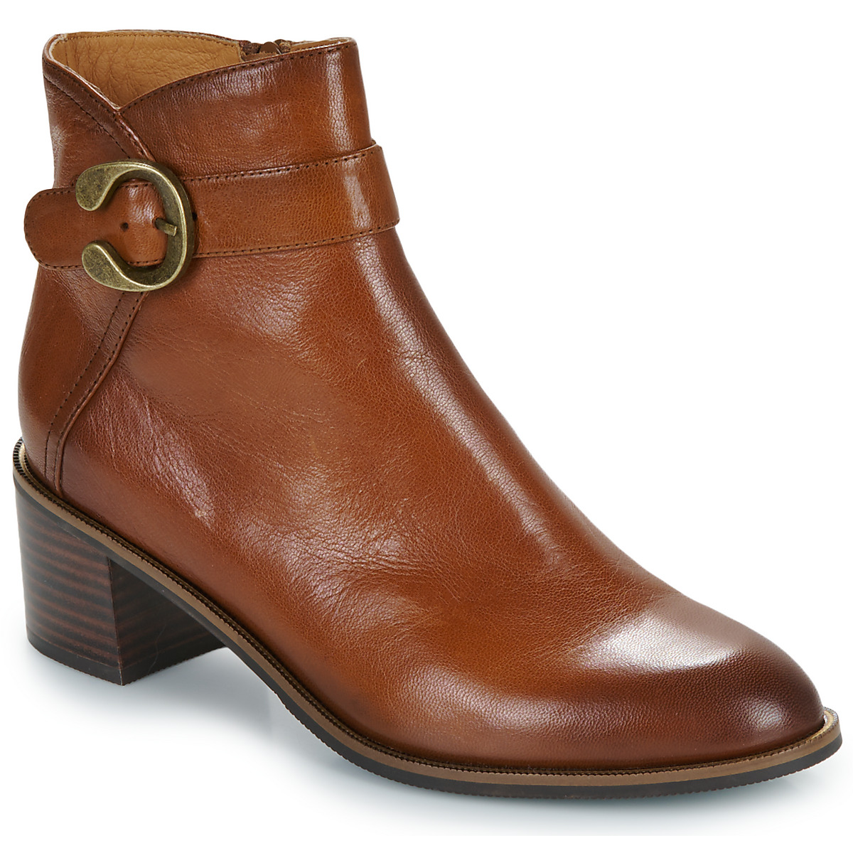 Sapatos Mulher Botins Mam'Zelle TIRIBA Castanho