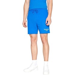 Textil Homem Shorts / Bermudas Tommy Jeans  Azul