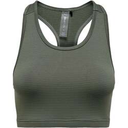 Textil Mulher Tops e soutiens de desporto Only Play  Verde