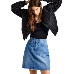 Textil Mulher Saias Pepe jeans  Azul