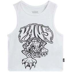 Textil Mulher Tops sem mangas Vans  Branco