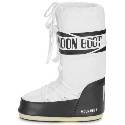 Moon Boot MB ICON NYLON Branco / Preto