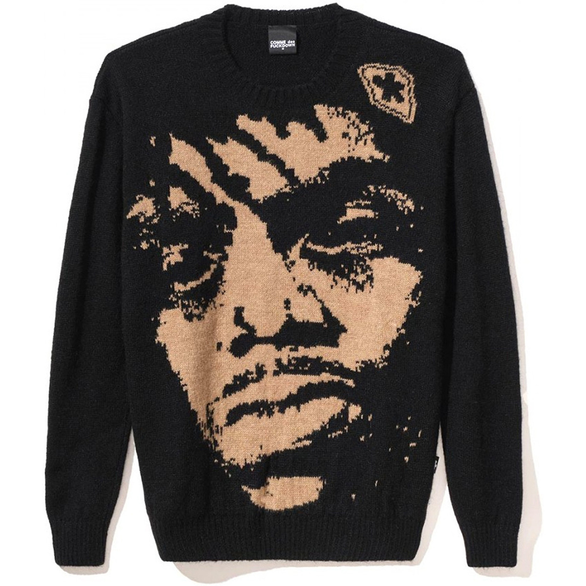 Textil Homem camisolas Comme Des Fuckdown  Preto