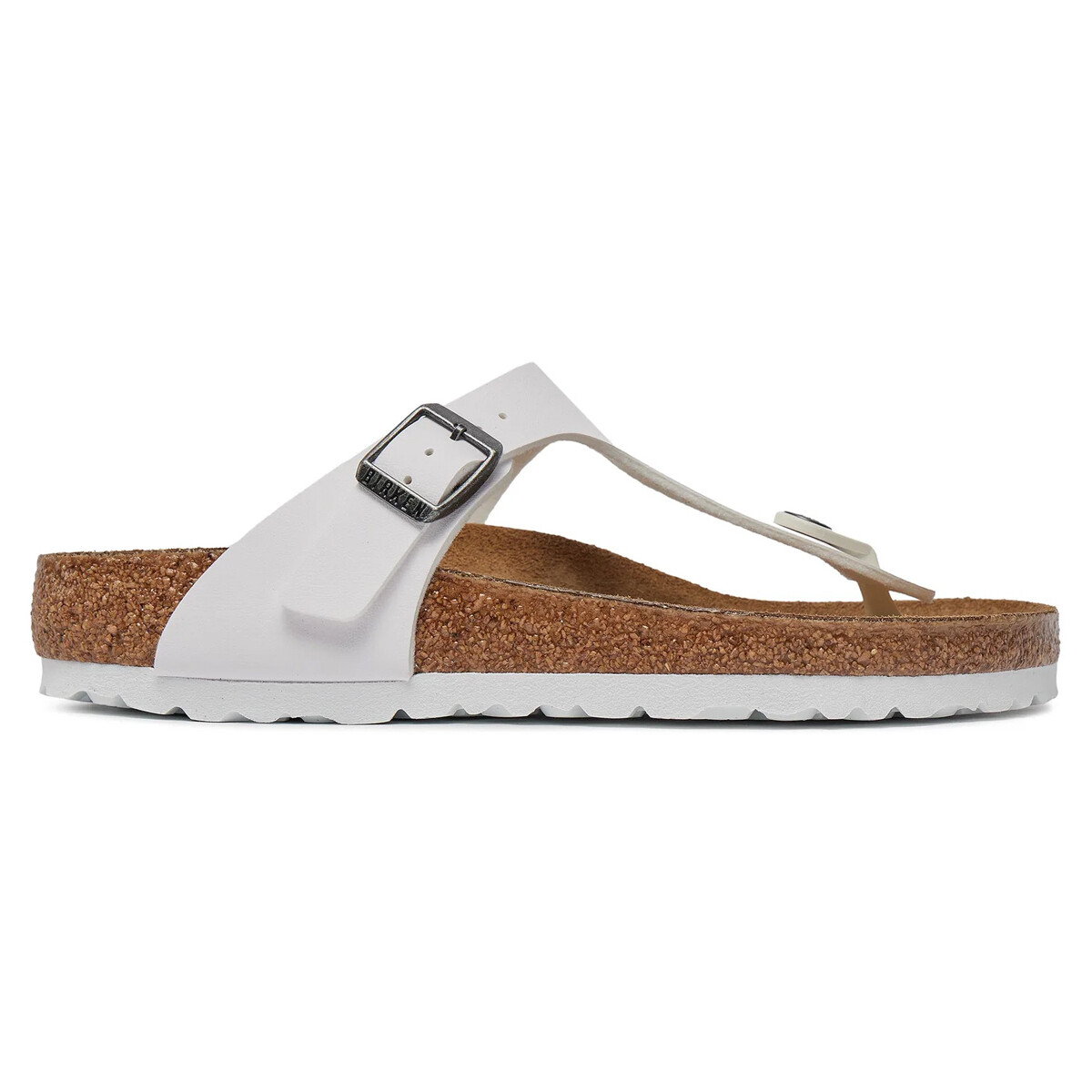 Sapatos Homem Chinelos BIRKENSTOCK  Branco