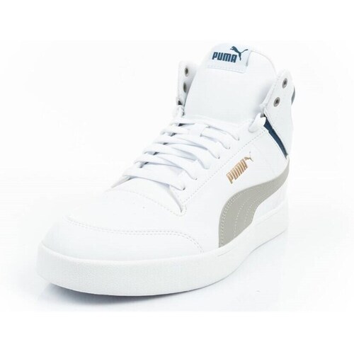 Puma Shuffle Mid Branco