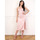 Textil Mulher Vestidos La Modeuse 71136_P166902 Rosa