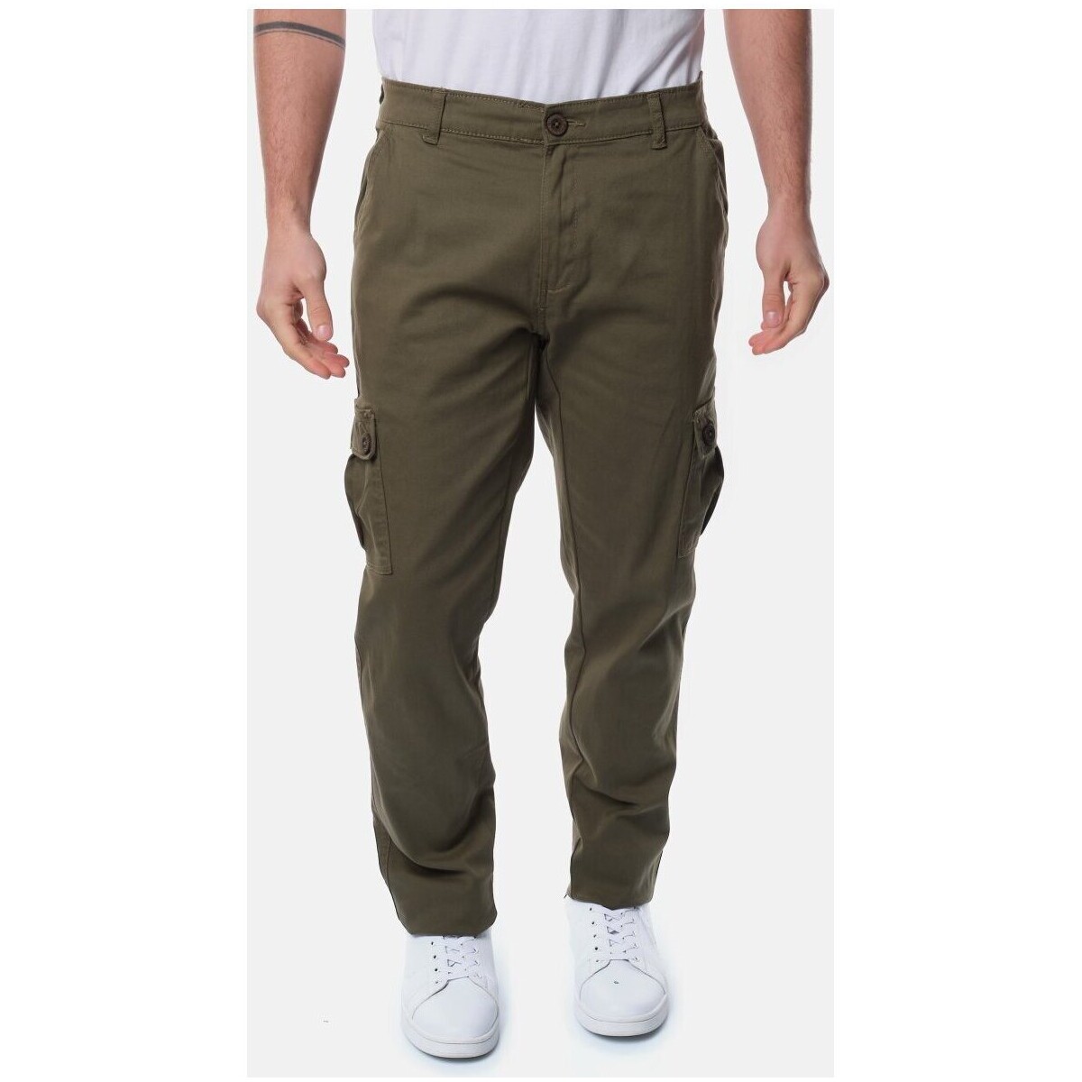 Textil Homem Calças Hopenlife TRAFALGAR Verde