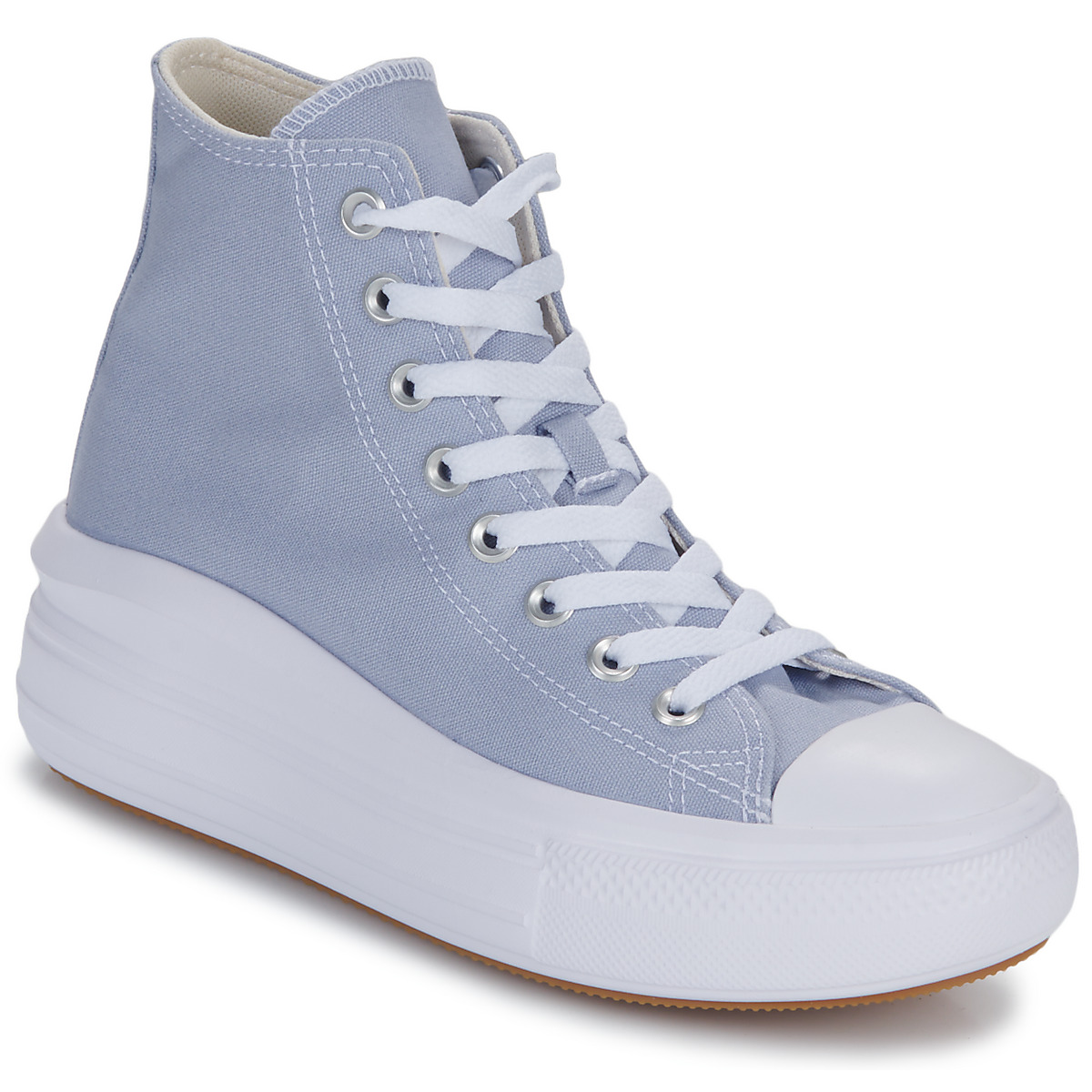 Sapatos Mulher Sapatilhas de cano-alto Converse CHUCK TAYLOR ALL STAR MOVE PLATFORM Azul