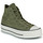 Sapatos Mulher Sapatilhas de cano-alto Converse CHUCK TAYLOR ALL STAR LIFT PLATFORM COLORFUL SUEDE Verde