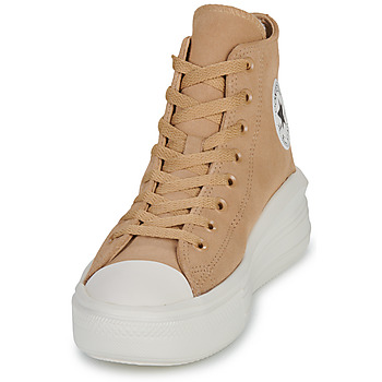 Converse CHUCK TAYLOR ALL STAR MOVE PLATFORM COLORFUL SUEDE Bege