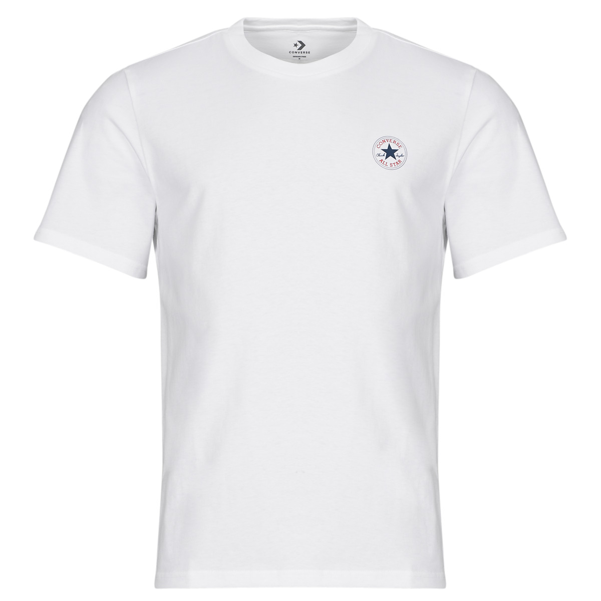 Textil Homem T-Shirt mangas curtas Converse GO-TO MINI PATCH T-SHIRT Branco