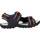 Sapatos Rapaz Sandálias Geox JR SANDAL STRADA A Azul