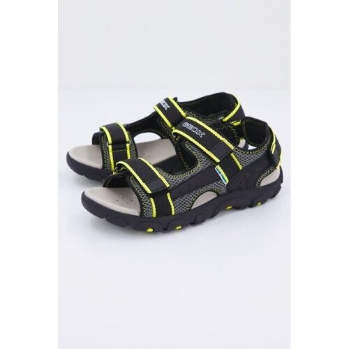 Geox JR SANDAL STRADA A Preto