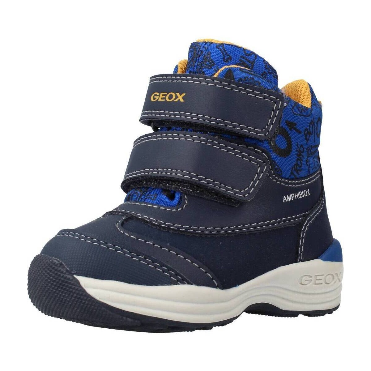 Sapatos Rapariga Botas Geox B NEW GULP BOY B ABX Azul