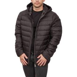 Textil Homem Casacos Geox DERECK HOOD JACKET Preto