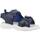 Sapatos Rapaz Sandálias Geox J SANDAL SPLUSH BOY Azul