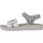 Sapatos Rapariga Sandálias Geox J SANDAL COSTAREI GI Branco