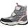 Sapatos Rapariga Botas Geox J SENTIERO GIRL B AB Cinza