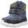 Sapatos Rapaz Botas Geox B FLEXYPER BOY B ABX Azul