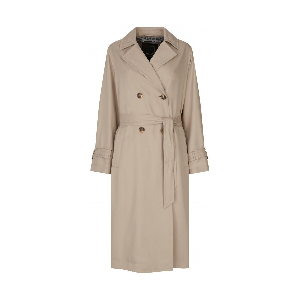 Textil Mulher Casacos  Geox W TOPAZIO TRENCH Bege