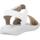 Sapatos Rapariga Sandálias Geox B SANDAL LIGHTFLOPPY Branco