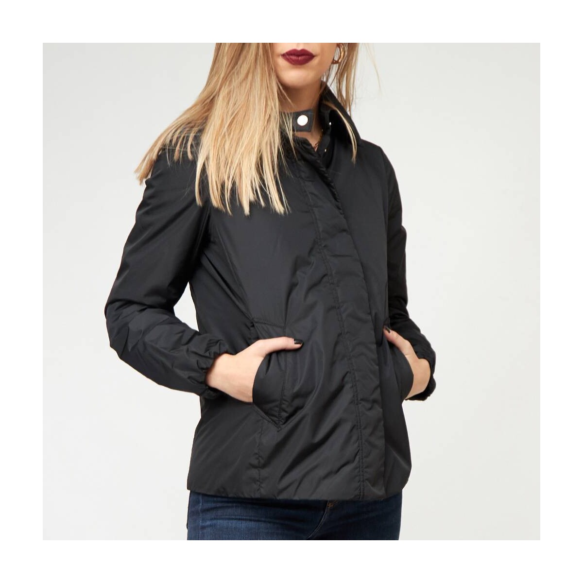 Textil Mulher Casacos  Geox CHAQUETA MUJER INVIERNO Azul