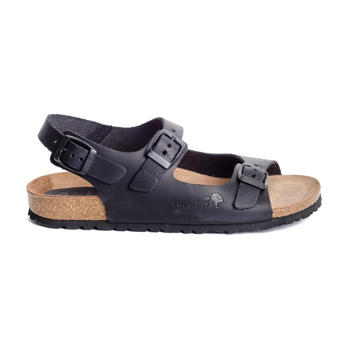 Sapatos Mulher Sandálias Interbios 7112 Preto