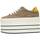 Sapatos Mulher Sapatilhas Yellow PEPPERMINT Castanho