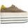 Sapatos Mulher Sapatilhas Yellow PEPPERMINT Castanho