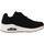 Sapatos Mulher Sapatilhas Skechers UNO -STAND ON AIR Preto
