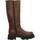 Sapatos Mulher Botas Alpe 2070 08 Castanho
