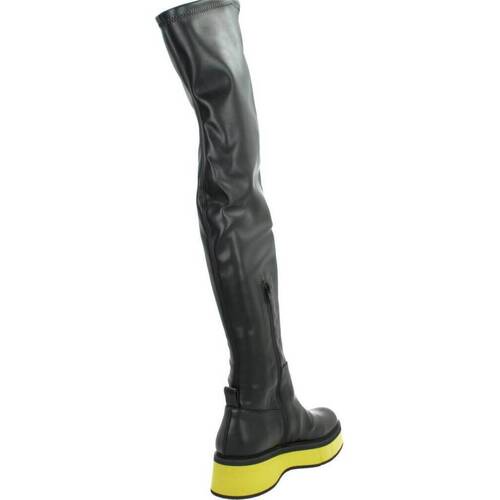 PALOMA BARCELÓ ESME STRECH VEGAN LEATHER Preto