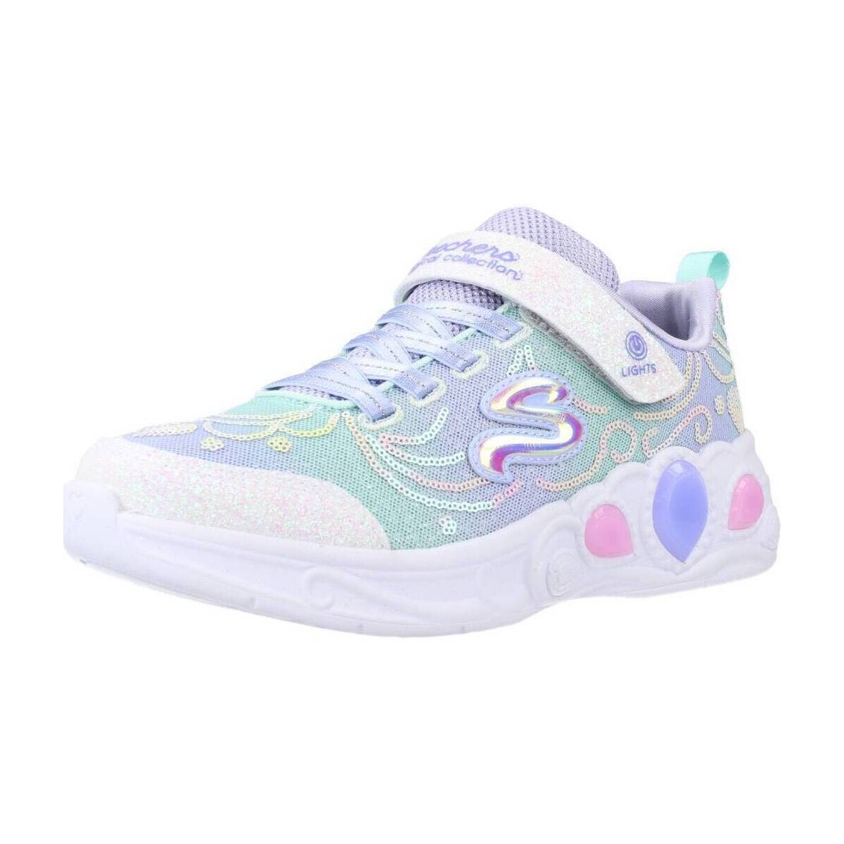 Sapatos Rapariga Sapatilhas Skechers PRINCESS WISHES Cinza