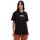 Textil Homem T-shirts e Pólos Vans OG OVAL BLOOM Preto